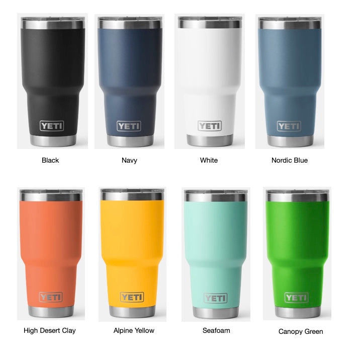 Yeti Rambler 30oz Tumbler - Pacific discount Blue